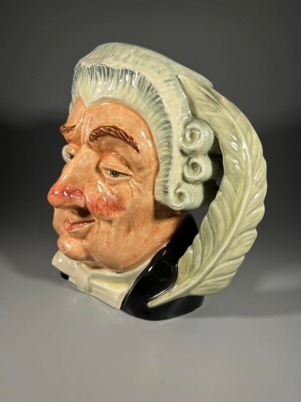 Bokalas Teisininkas, Royal Doulton "The Lawyer" Toby Mug, England. 1958 m. Kaina 58