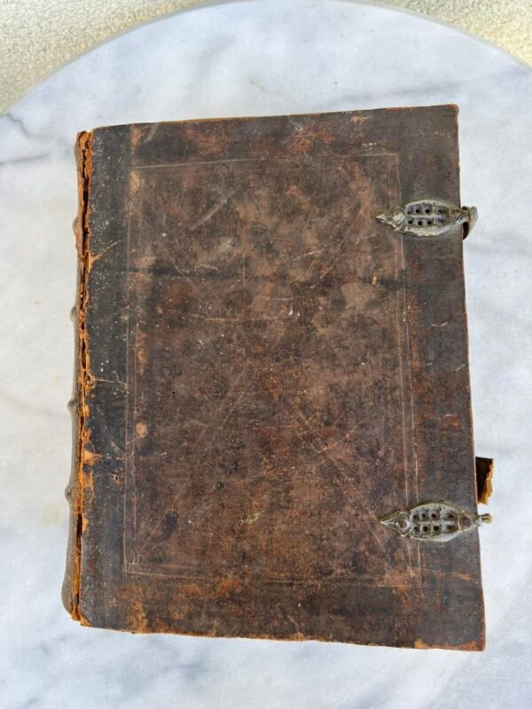 Knyga antikvarinė, Biblija, Senasis ir Naujasis testamentai. 1821 m. Kaina 78
