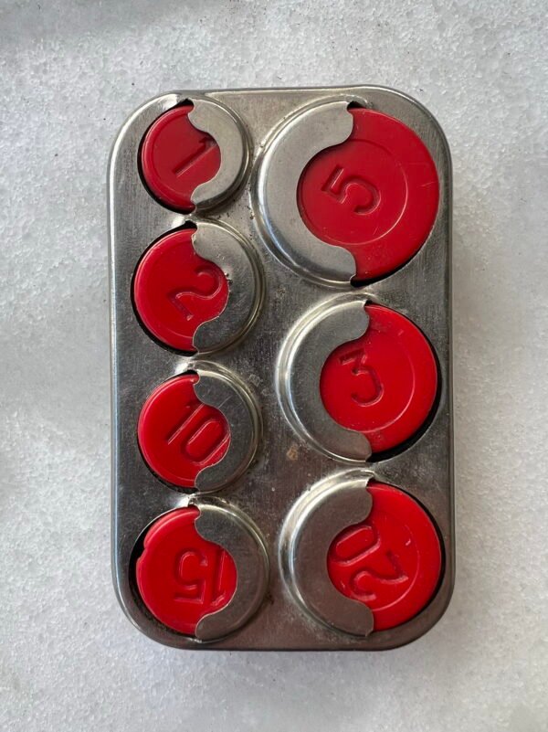 Kapeikinė, dėklas kapeikoms tarybinė, sovietinių laikų. Kaina 33