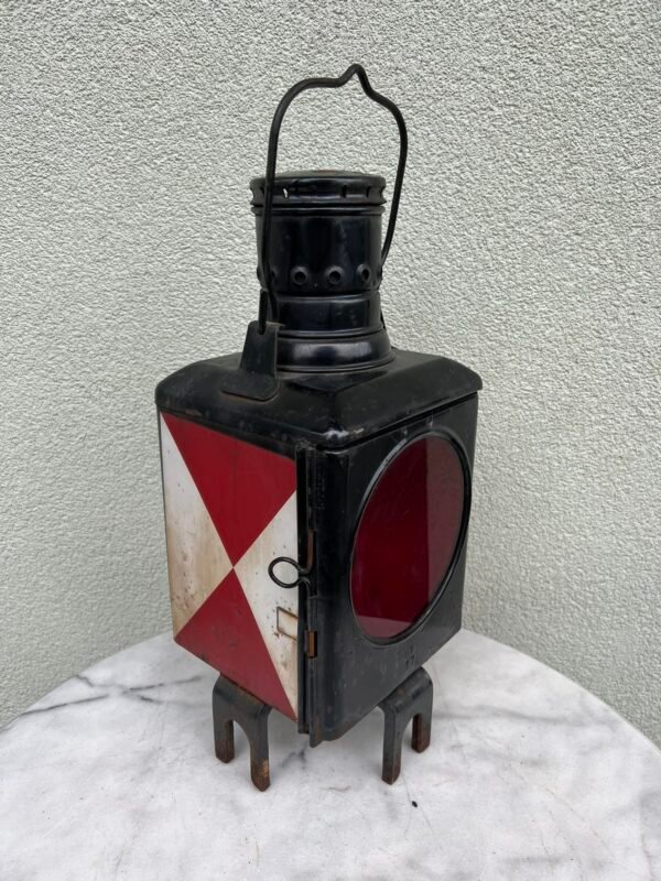 Žibintas geležinkeliečių, žibalinis, antikvarinis. Vokietija. Kaina 133