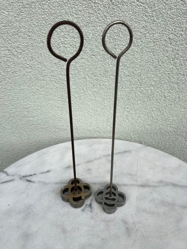 Žagarėlių, sausainių kepimo formelė, konditerinė, tarybinių laikų.  2 vnt. Kaina po 13