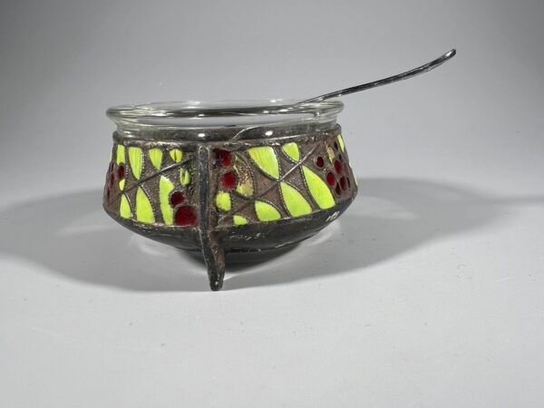 Druskinė emaliuota melchiorinė, tarybinių laikų. Fabrikas 6ЮММЕТ. Kaina 38