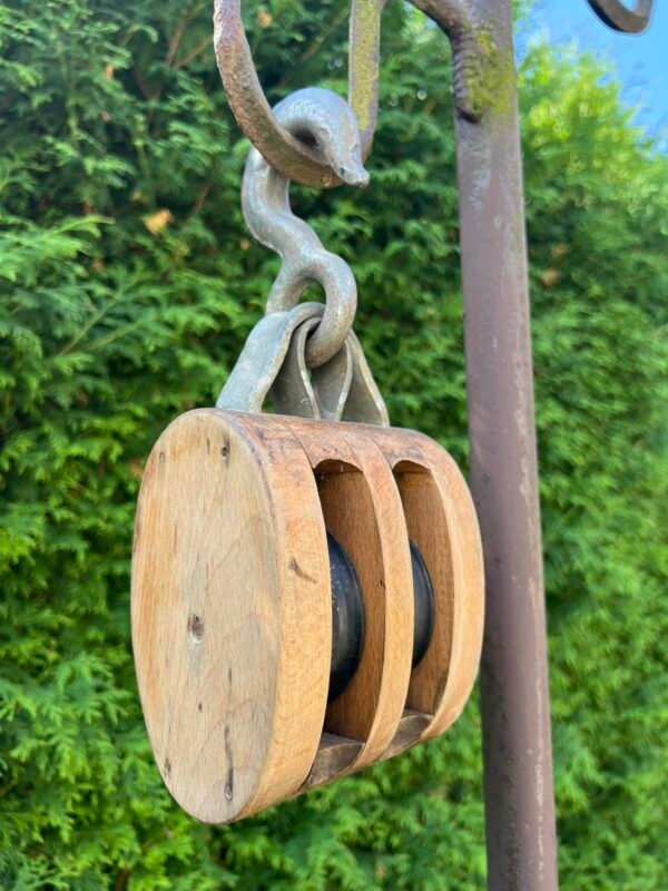 Skriemulys su kabliu antikvarinis, medinis, veikiantis. Kaina 68