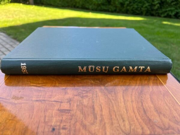 Žurnalas Mūsų gamta. Įrištas visų 1987 m. rinkinys. Kaina 16