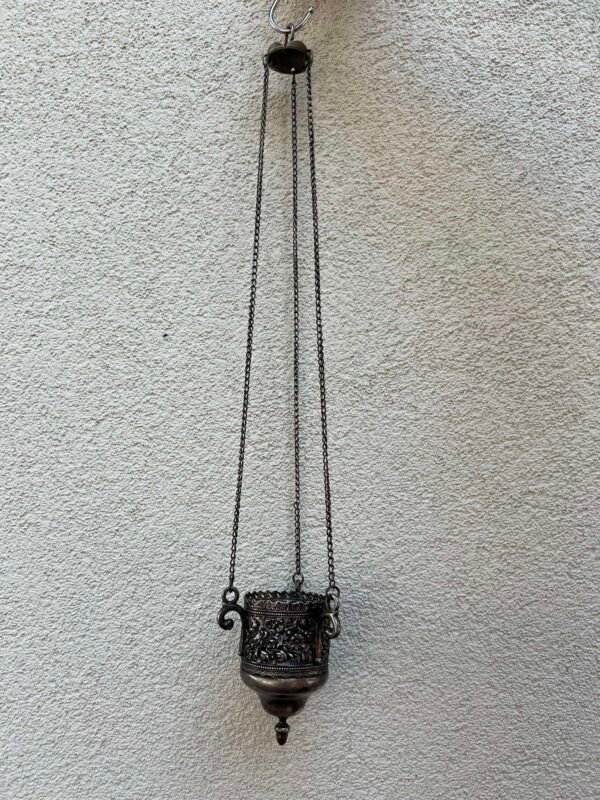 Lampada (icon lamp) antikvarinė, SCHIFFERS & Co. GALW. WARSZAWA, Carinės Rusijos imperijos laikų. Kaina 189