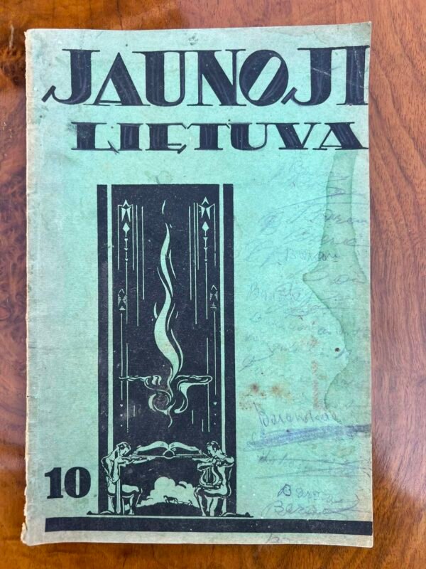 Žurnalas Jaunoji Lietuva. 1936 m. Kaina 7