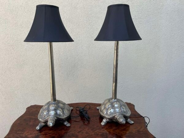 Šviestuvas stalinis, naktinė lempa Vėžlys, toršeras. 2 vnt. Kaina po 148