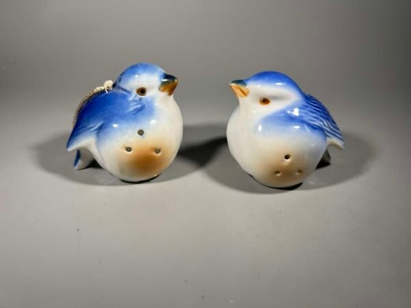 Paukščiai, prieskoninės porcelianiniai. 2 vnt. Kaina po 13