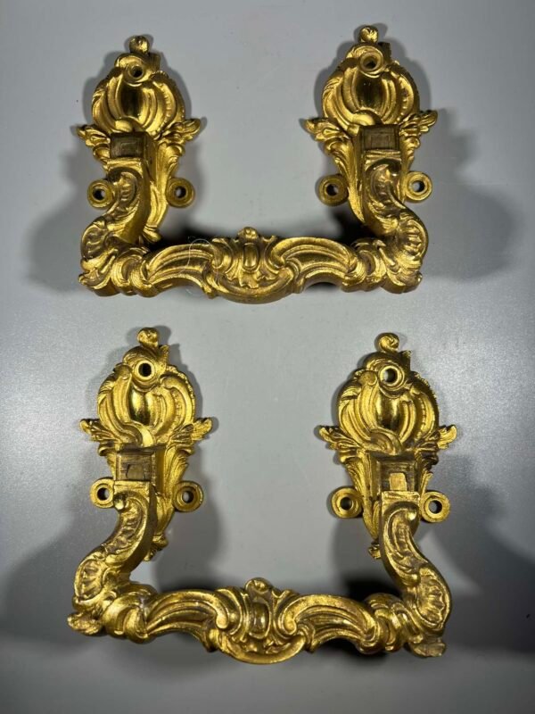 Rankenos, rankenėlės antikvarinės, prancūziškos. Paris. E. Muller. Deposee. 2 vnt. Kaina po 63