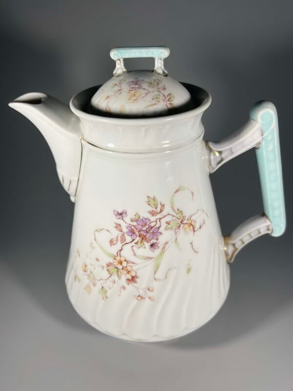 Arbatinukas porcelianinis, antikvarinis Herman Ohme 1882-1900 m. Kaina 43