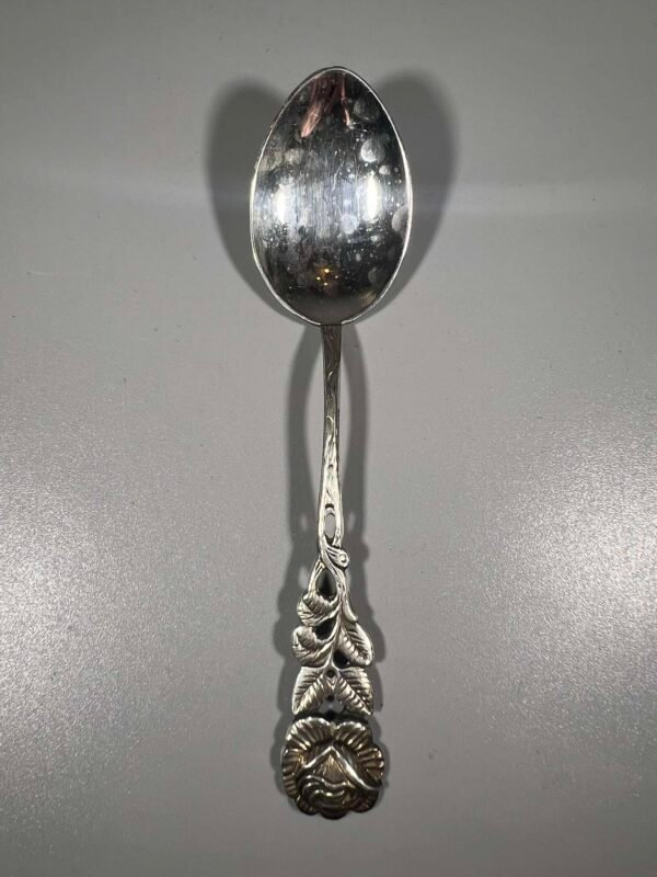 Šaukštelis sidabrinis, antikvarinis, 800 prabos. Vokietija. Kaina 35