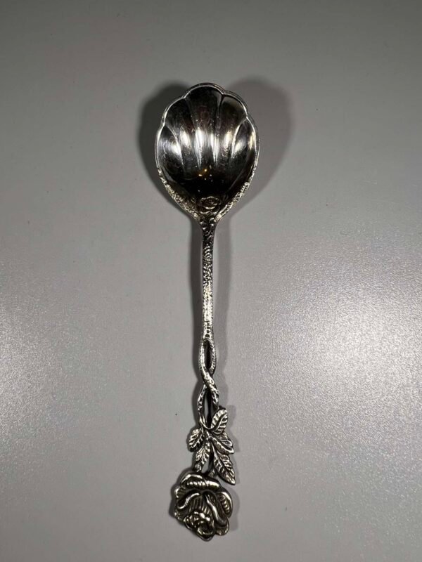 Šaukštelis sidabrinis, antikvarinis, 800 prabos. Vokietija. Kaina 36