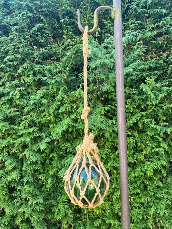 Plūduras, bujus, jūrinis, žvejybinis, stiklinis, žalsvos spalvos, prancūziškas. Kaina 58