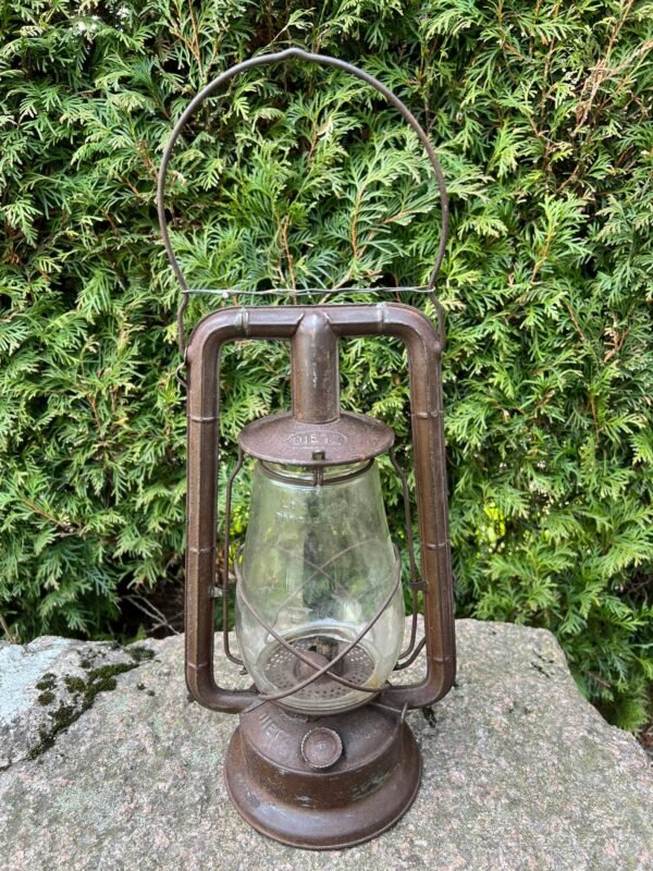 Žibalinė lempa antikvarinė, prieškario laikų. Veikianti, originali. MONARCH. Dietz. New York. U.S..A. Kaina 87