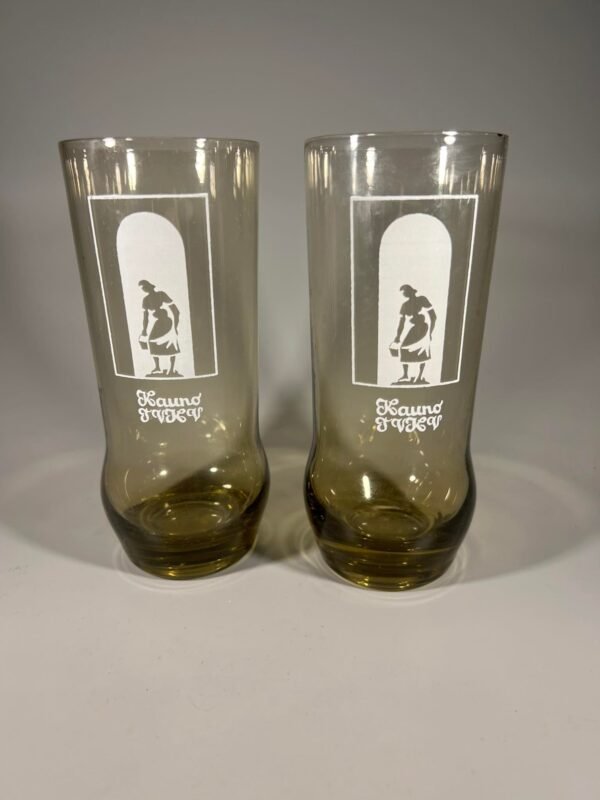 Stiklinės Kauno TVKV. Kauno teritorinė vandenų ir kanalizacijos valdyba. sovietinės, tarybinių laikų. Kaina po 13