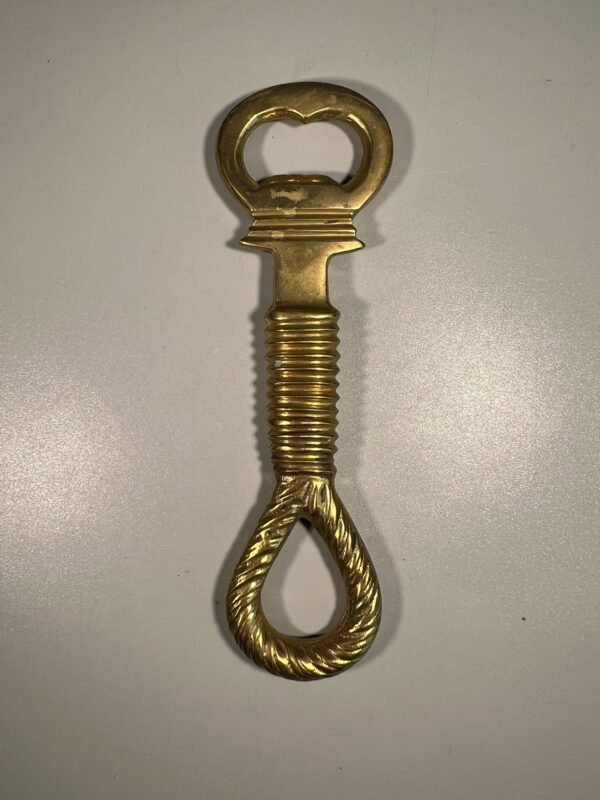 Atidarytuvas žalvarinis, tvirtas, vintažinis. Kaina 13