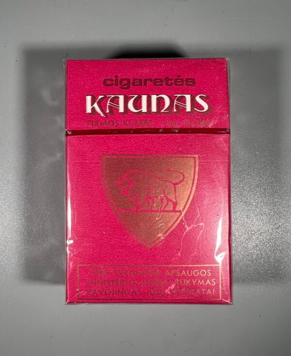Cigaretės Kaunas. Kolekcinės. Nenaudota. Kaina 33