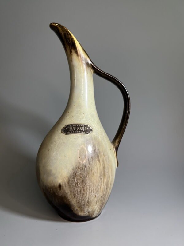 Vazelė keraminė, glazūruota, vinražinė Carstens Tonnieshof Qualitat. West Germany. Kaina 27