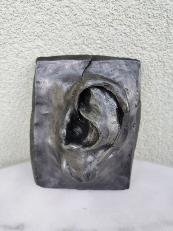 Bareljefas gipsinis Ausis. Nicole Vider. Kaina 45