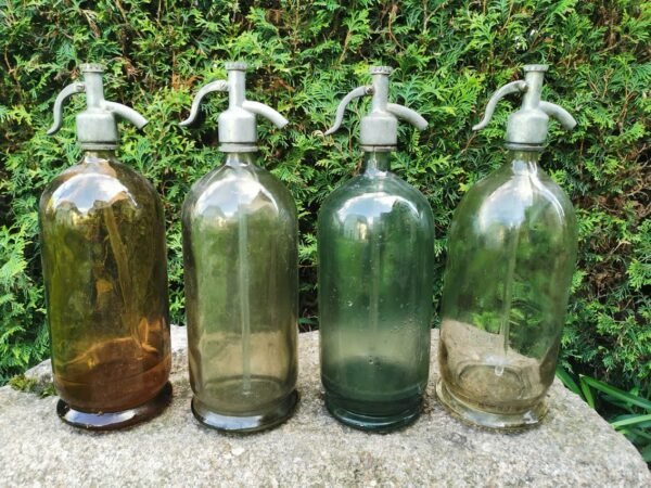 Sifonas. sifonai gazuotam vandeniui tarybiniai, sovietinių laikų. 5 vnt. Kaina po 18