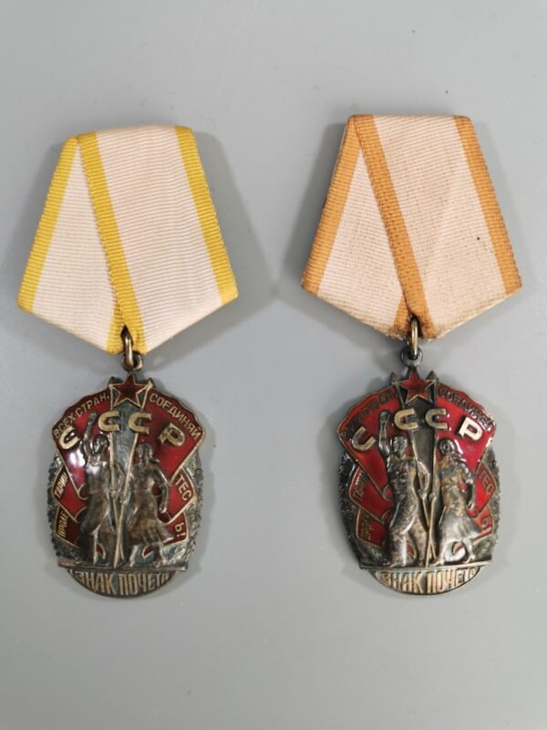 Medalis "Znak paciota" -  Garbės ženklas, tarybinis, sovietinių laikų. LIKO TIK ANTRAS. Kaina 53