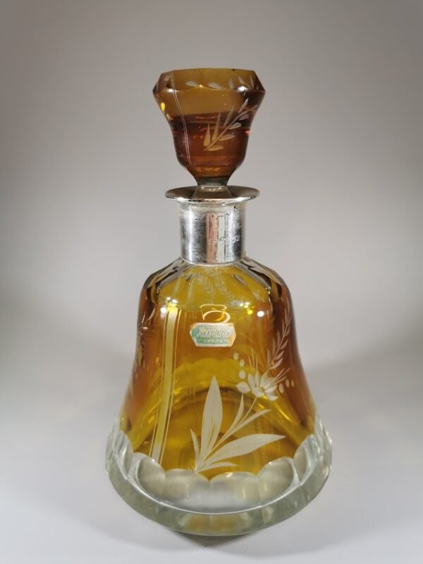 Grafinas puoštas sidabru, antikvarinis. Švedija. Kaina 93