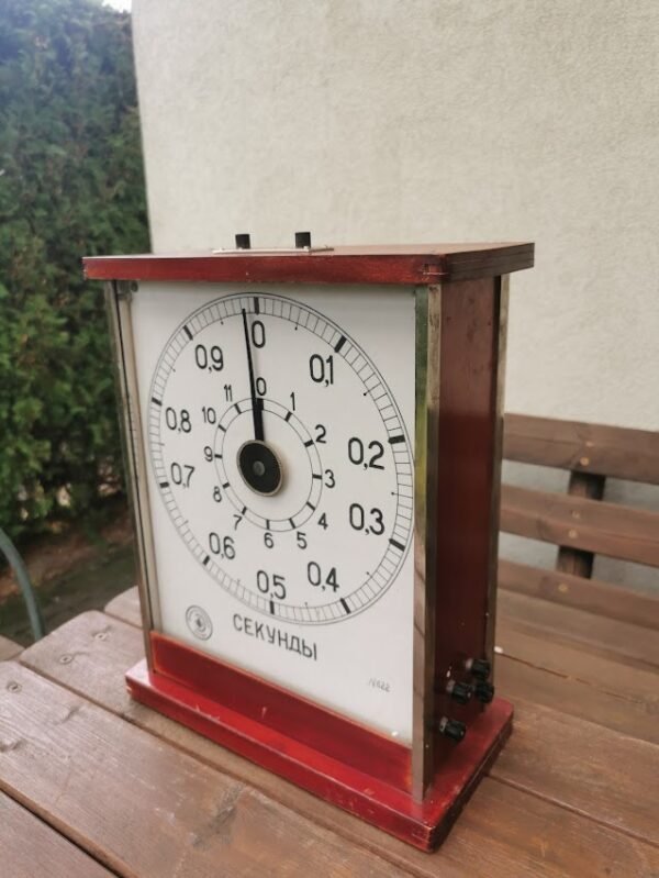 Stadiono laikmatis, chronometras, sekundometras didelis, tarybinių laikų. Netikrintas. Kaina 78
