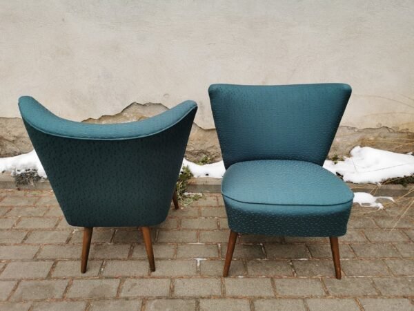 Fotelis Mid-century modern, vintažinio stiliaus, nedidelis ir patogus. LIKO VIENAS. Kaina 157