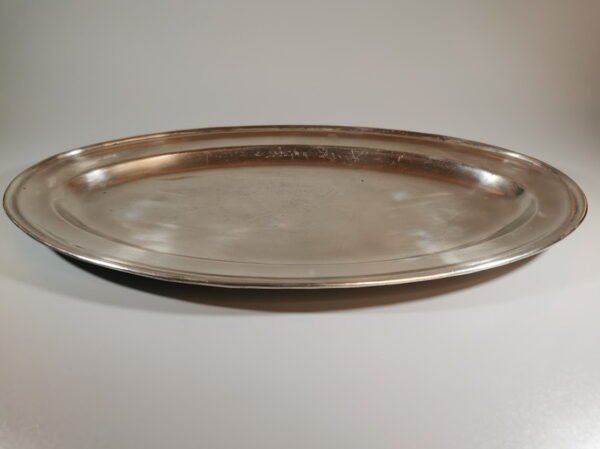 Lėkštė, padėklas tarybinių laikų. Melchioras. Kolčiūgino fabrikas. Кольчугинский завод. Kaina 18