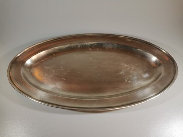 Lėkštė, padėklas tarybinių laikų. Melchioras. Kolčiūgino fabrikas. Кольчугинский завод. Kaina 17