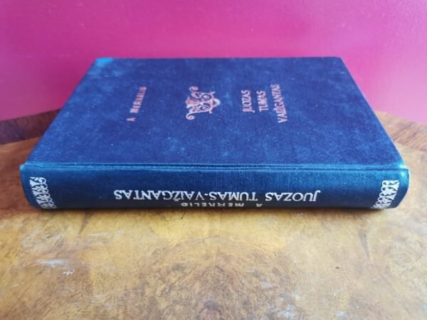 Knyga Juozas Tumas Vaižgantas. A. Merkelis. 1934 m. Kaina 53