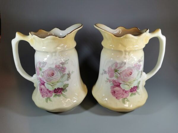 Ąsotis fajanso, angliškas Old Foley. James Kent LTD. Made in England. 2 vnt. Kaina po 26