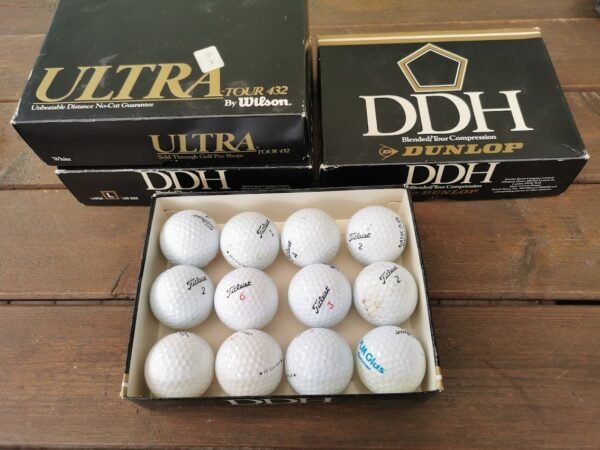 Golfo kamuoliukai firminiai, originalūs. Kaina nuo 1 iki 3