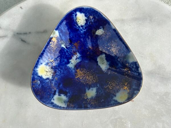 Lėkštutė, lėkštė, dubenėlis porcelianinis, kobaltas, Wallendorf, Vokietija. Kaina 26