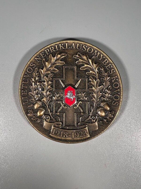 Proginis medalis Lietuvos Nepriklausomybės kovos 1918–1923 m. Kaina 28