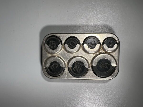 Kapeikinė, dėklas kapeikoms tarybinė, sovietinių laikų. Kaina 23