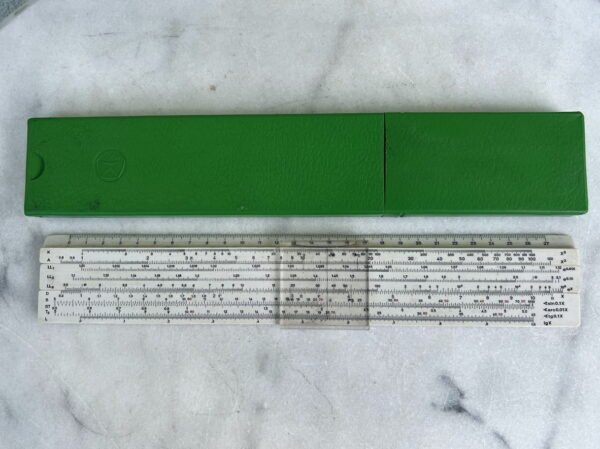 Logaritminė liniuotė sovietinė, tarybinių laikų. 1978 m. Kaina 16