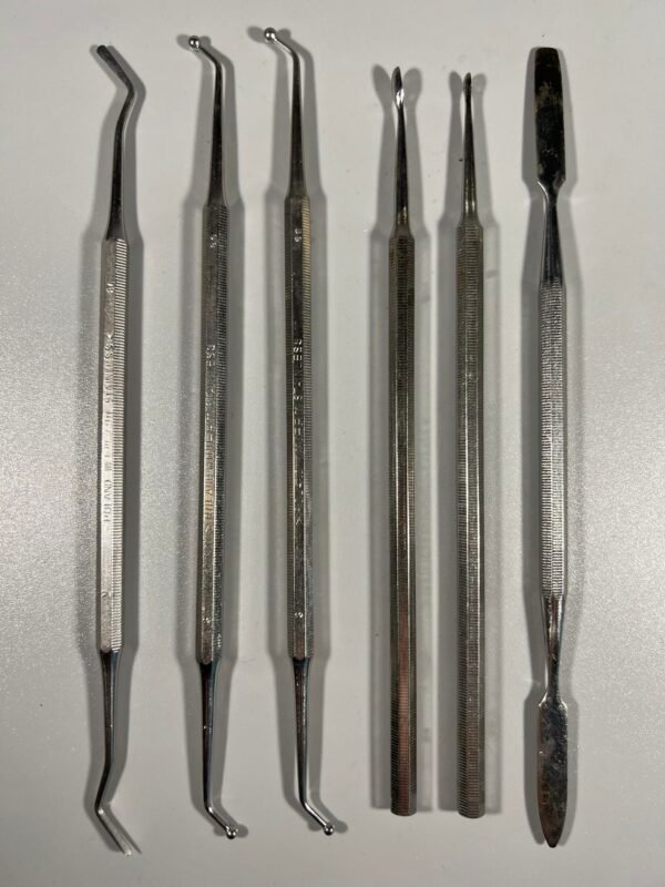 Įrankiai medicininiai. 6 vnt. PASKUTINIS PARDUOTAS. Kaina po 6