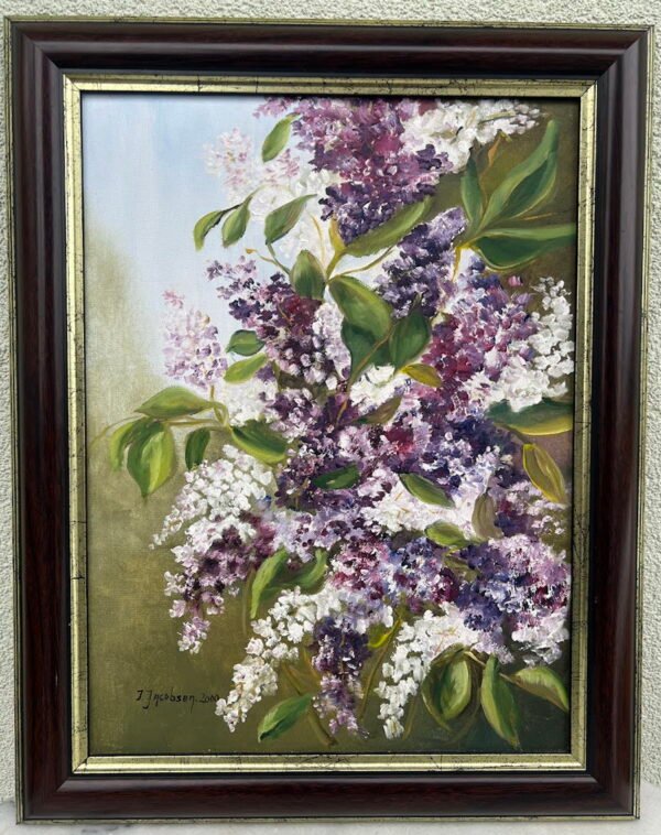 Paveikslas Natiurmortas Alyvos. Drobė, aliejus. Kaina 68