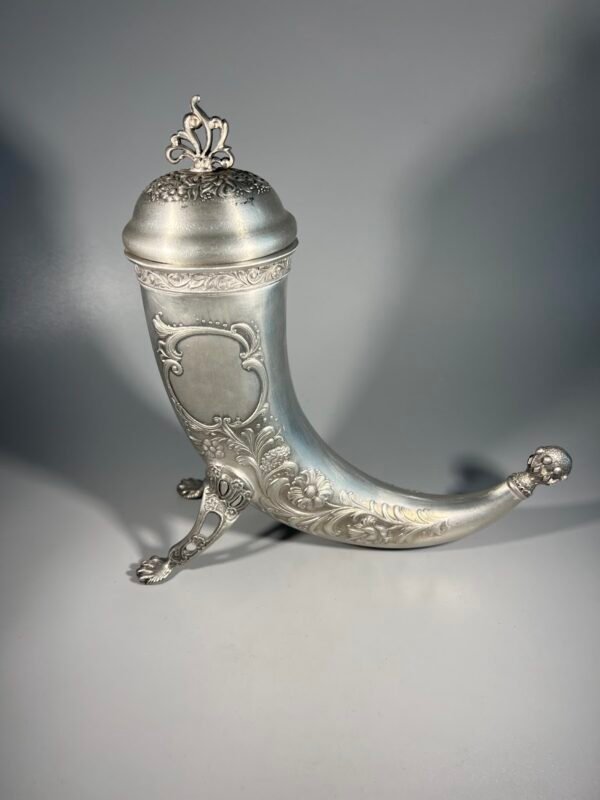 Geriamasis ragas vikingų, pagamintas iš alavo, norvegiškas. Kaina 63