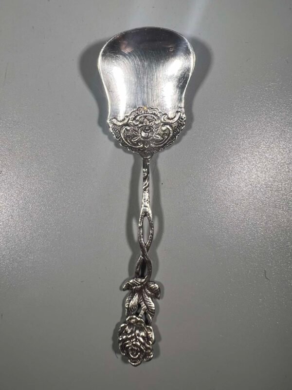 Šaukštelis sidabrinis, antikvarinis, 800 prabos. Vokietija. Kaina 33