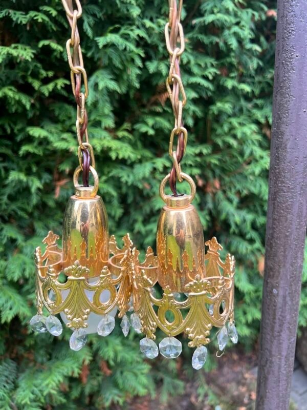 Šviestuvas pakabinams, švediškas, vintažinis. 2 vnt. Kaina 46 už abu