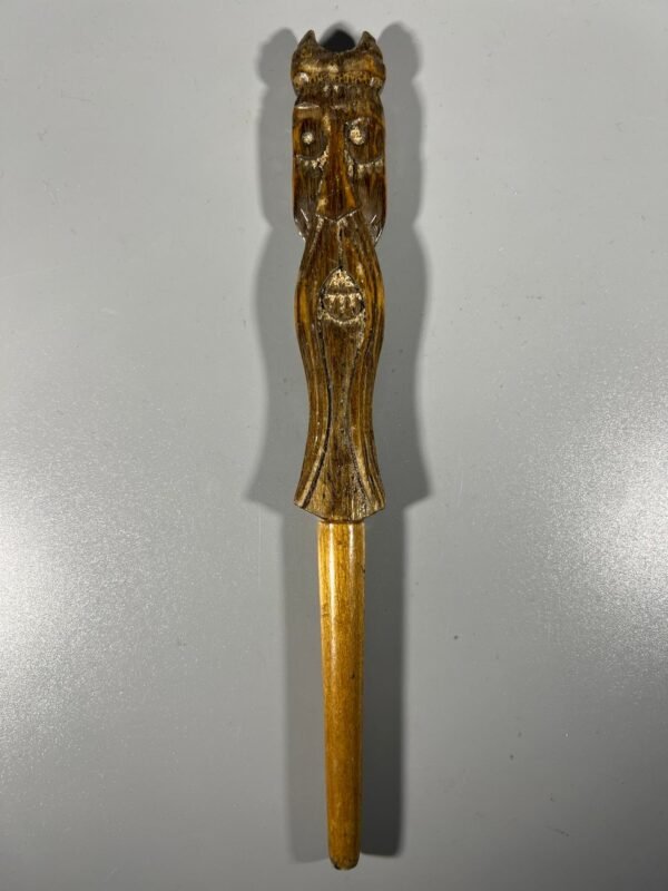 Tušinukas drožinėtas velnias, lietuvių liaudies menas. Kaina 28