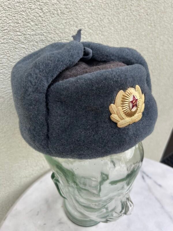 Kepurė. ušanka, ushanka, žieminė kariška sovietinė, tarybinių laikų. Dydis 56. Kaina 33