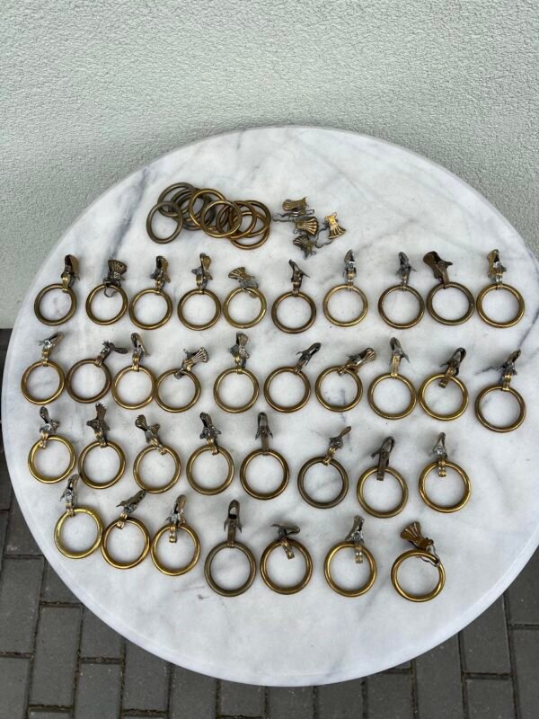Užuolaidų segtukai antikvariniai, tarpukario laikų. 35 vnt. Kaina po 5