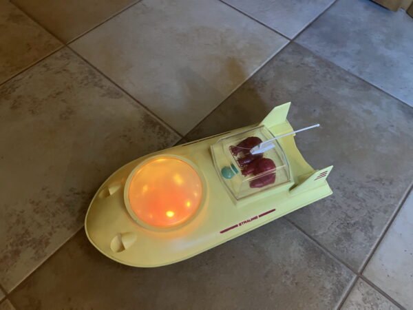 Žaislas, mašina, kosminis Mėnuleigis, Планетоход. Straume gamyklos. 1970-1980 m. Veikiantis. Kaina 88