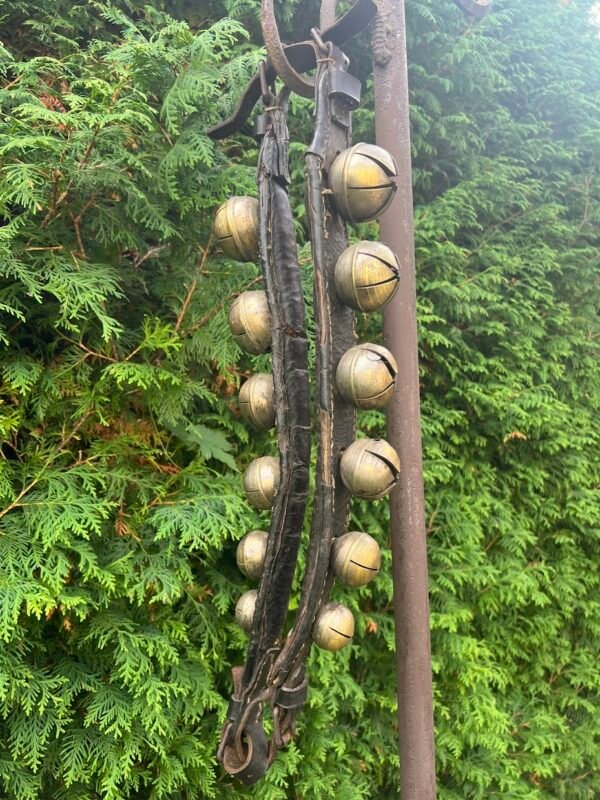 Žvanguliai antikvariniai, žirgo, arklio papuošalas. Kaina 158