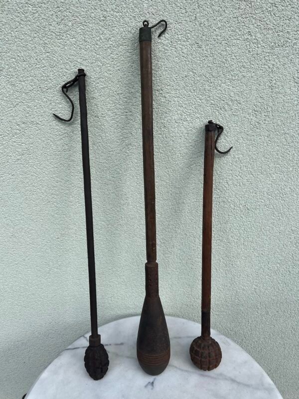 Svarstyklės rankinės, bezmėnas rankinis, antikvarinis. 3 vnt. Kaina po 73