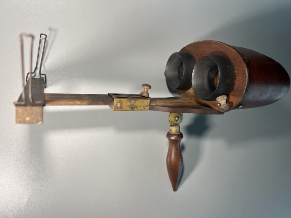 Stereoskopas, grafoskopas, The Stereo-Graphoscope, antikvarinis, Patent No. 1889 m. Kaina 93