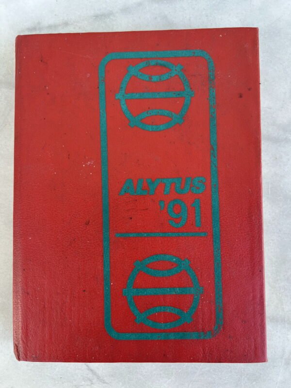 Knyga, 1991 metų Alytaus miesto ir rajono telefono abonentų sąrašas. Kaina 23